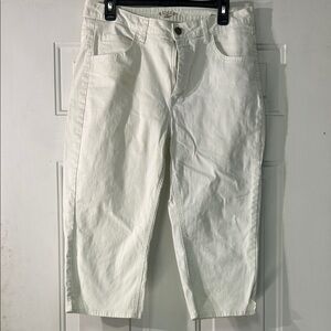 Riders by Lee Off-White Denim size 14 women’s Capris
